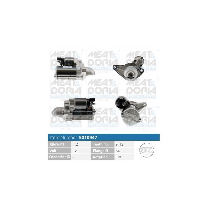 Starteris MEAT & DORIA 5010947
