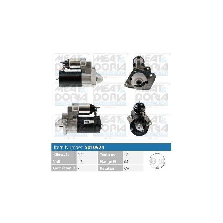 Starteris MEAT & DORIA 5010974