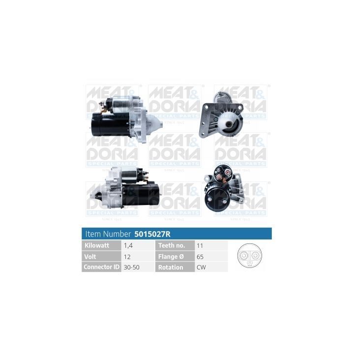 Starteris MEAT & DORIA 5015027R