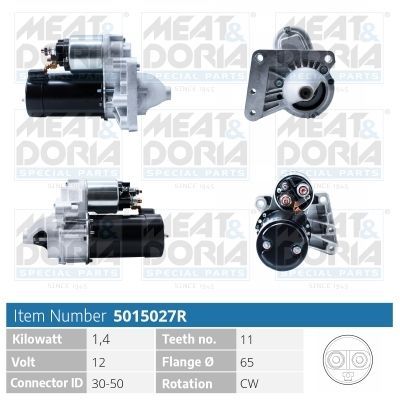 Starteris MEAT & DORIA 5015027R