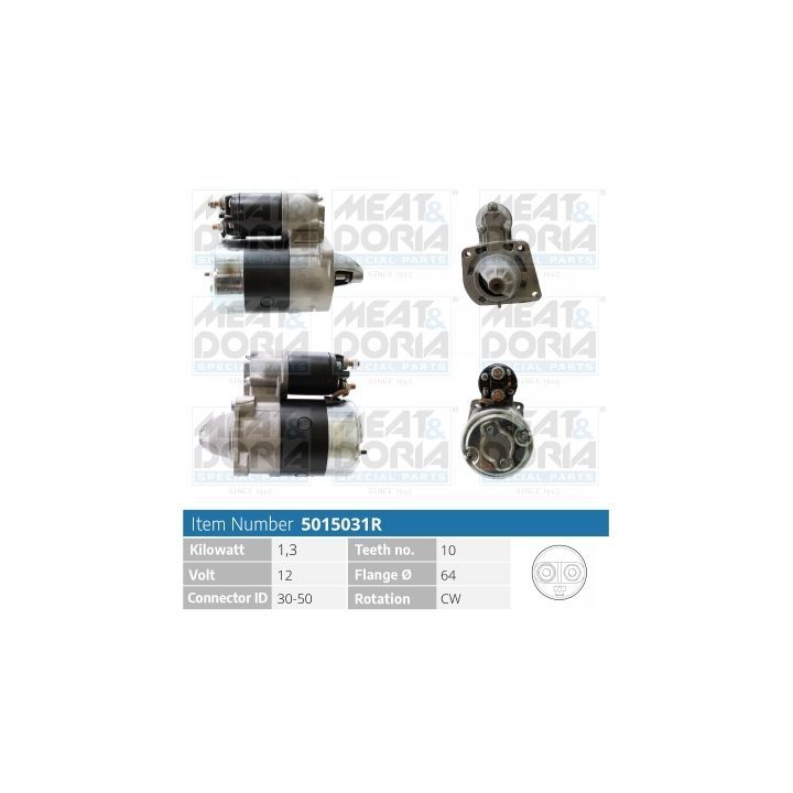 Starteris MEAT & DORIA 5015031R