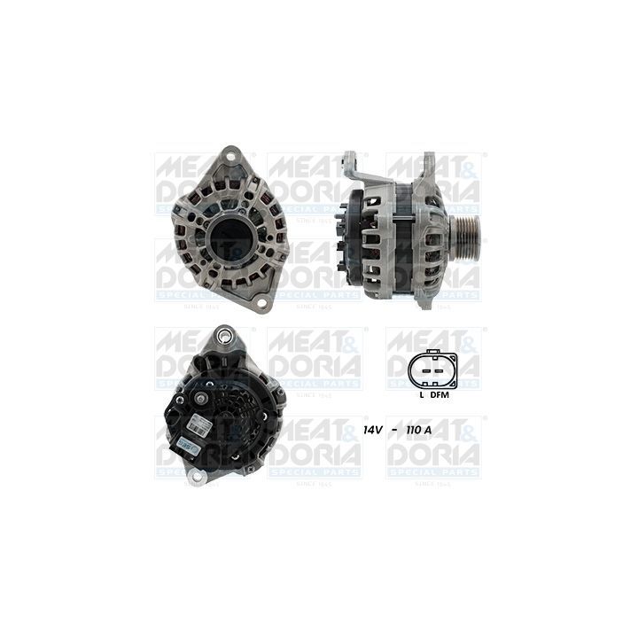 Kintamosios srovės generatorius MEAT & DORIA 55101371G
