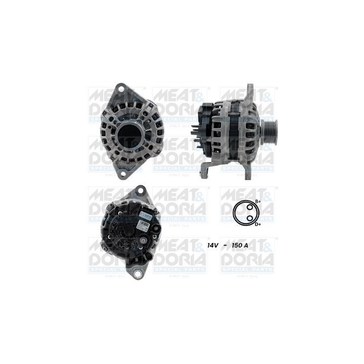 Kintamosios srovės generatorius MEAT & DORIA 55101375G