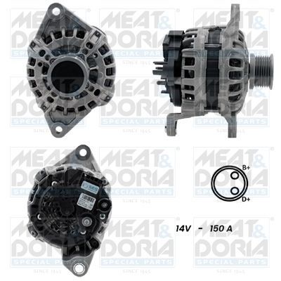 Kintamosios srovės generatorius MEAT & DORIA 55101375G