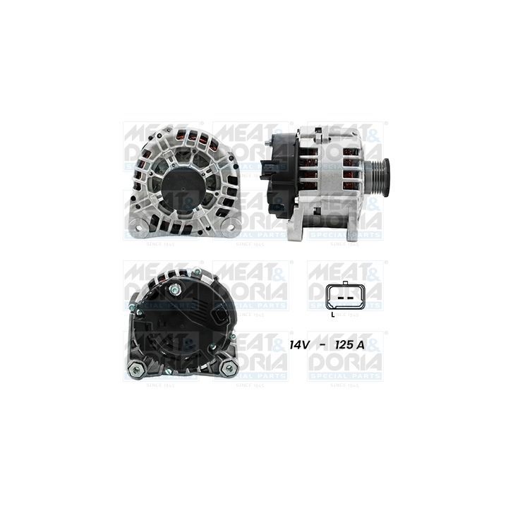 Kintamosios srovės generatorius MEAT & DORIA 55101409G