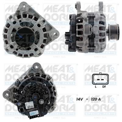 Kintamosios srovės generatorius MEAT & DORIA 55101411G