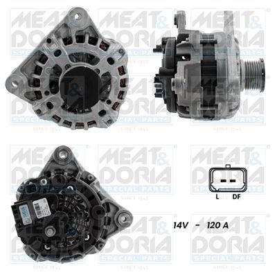 Kintamosios srovės generatorius MEAT & DORIA 55101416G