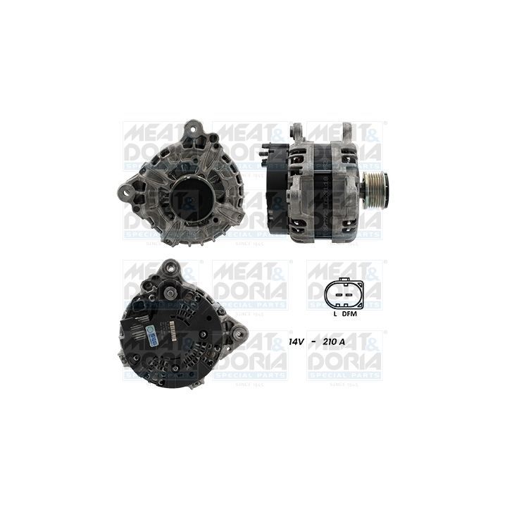 Kintamosios srovės generatorius MEAT & DORIA 55101421G