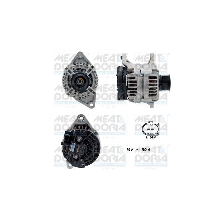 Kintamosios srovės generatorius MEAT & DORIA 5510144G