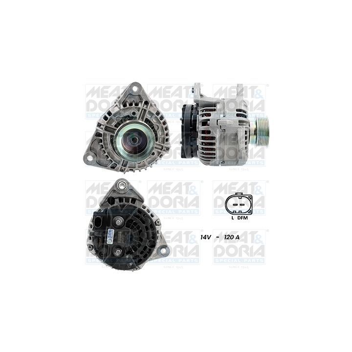 Kintamosios srovės generatorius MEAT & DORIA 5510281G