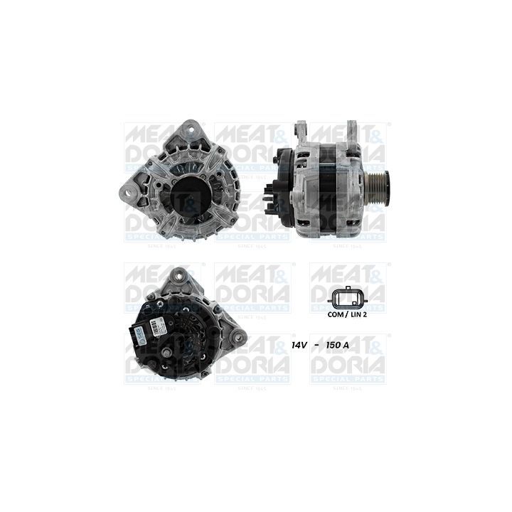 Kintamosios srovės generatorius MEAT & DORIA 5510444G