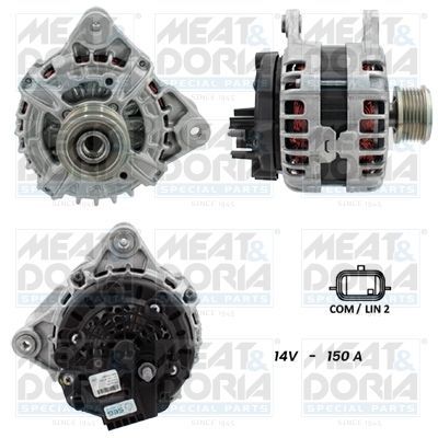 Kintamosios srovės generatorius MEAT & DORIA 5510509G