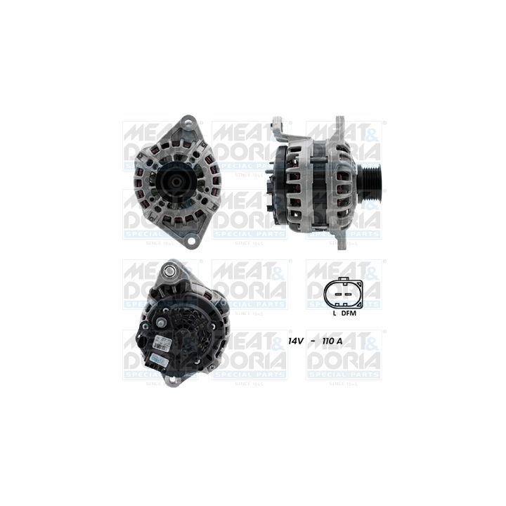 Kintamosios srovės generatorius MEAT & DORIA 5510698G