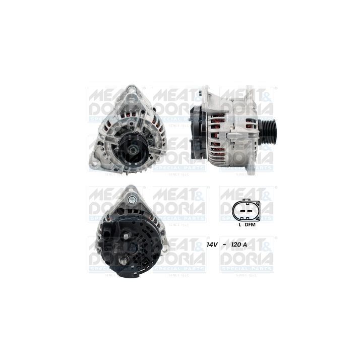 Kintamosios srovės generatorius MEAT & DORIA 5510746G