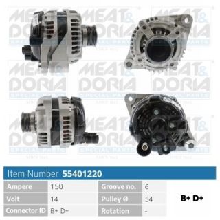 Kintamosios srovės generatorius MEAT & DORIA 55401220
