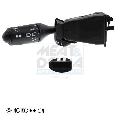 Vairo kolonėlės jungiklis MEAT & DORIA 231756