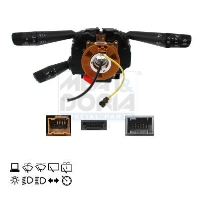 Vairo kolonėlės jungiklis MEAT & DORIA 231820