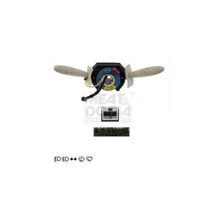 Vairo kolonėlės jungiklis MEAT & DORIA 231906