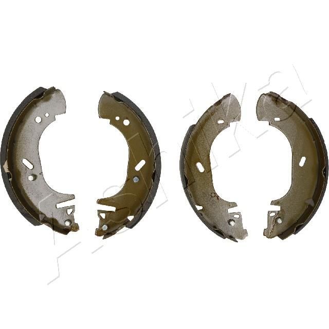 Stabdžių trinkelių komplektas ASHIKA 55-00-0347