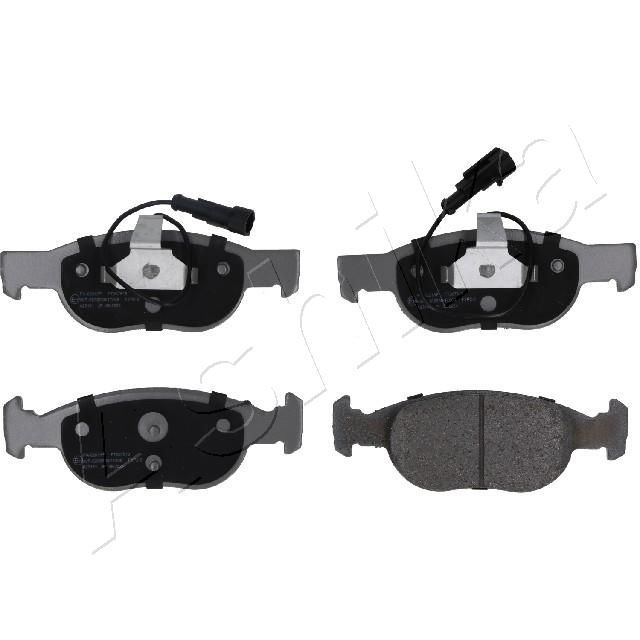 Stabdžių trinkelių rinkinys, diskinis stabdys ASHIKA 50-00-0261