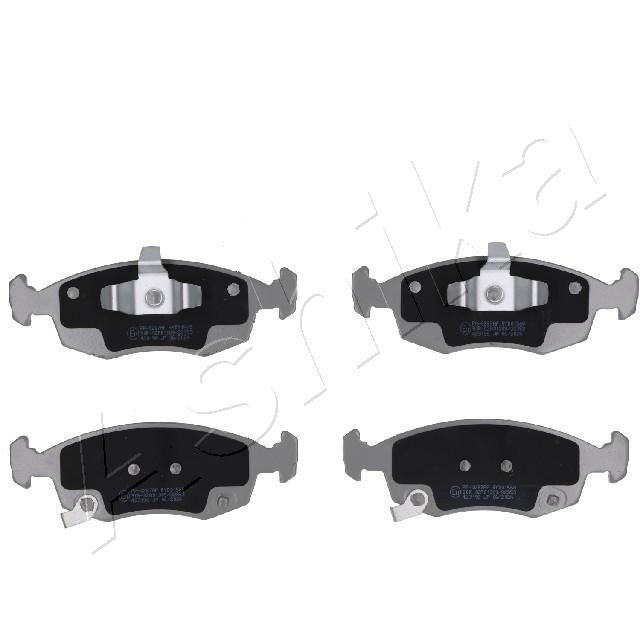 Stabdžių trinkelių rinkinys, diskinis stabdys ASHIKA 50-00-0287