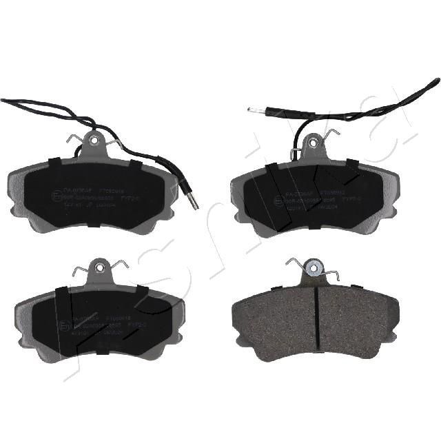 Stabdžių trinkelių rinkinys, diskinis stabdys ASHIKA 50-00-0736