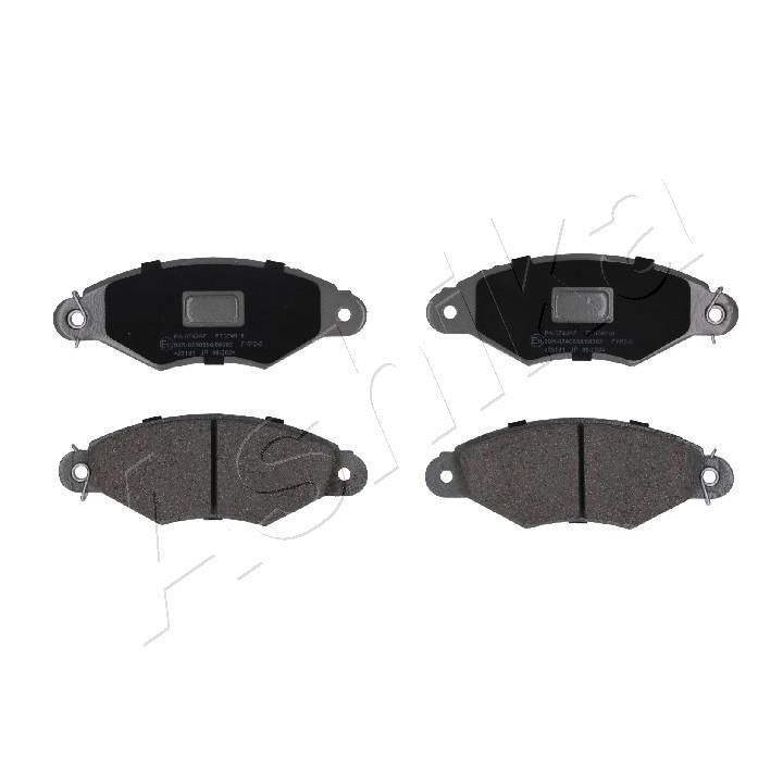 Stabdžių trinkelių rinkinys, diskinis stabdys ASHIKA 50-00-0742