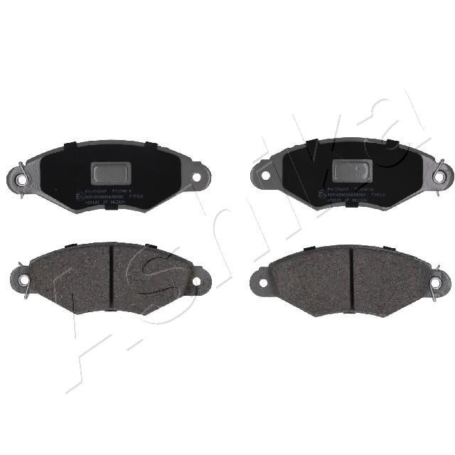 Stabdžių trinkelių rinkinys, diskinis stabdys ASHIKA 50-00-0742