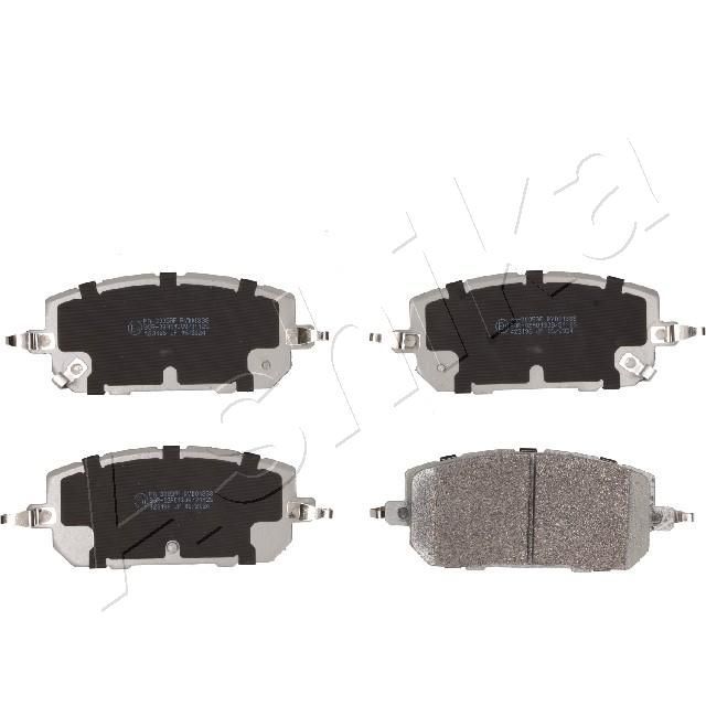 Stabdžių trinkelių rinkinys, diskinis stabdys ASHIKA 50-03-3005