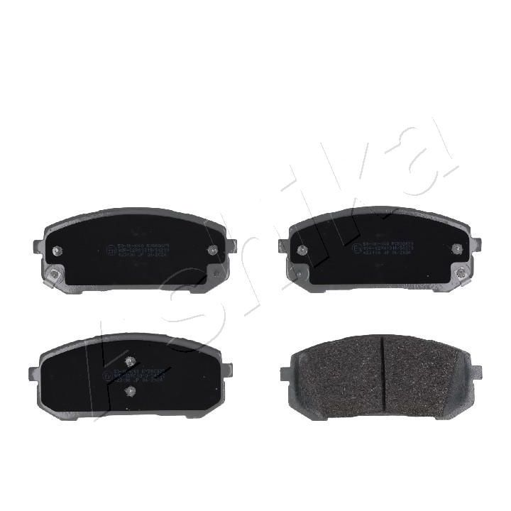 Stabdžių trinkelių rinkinys, diskinis stabdys ASHIKA 50-0K-K40