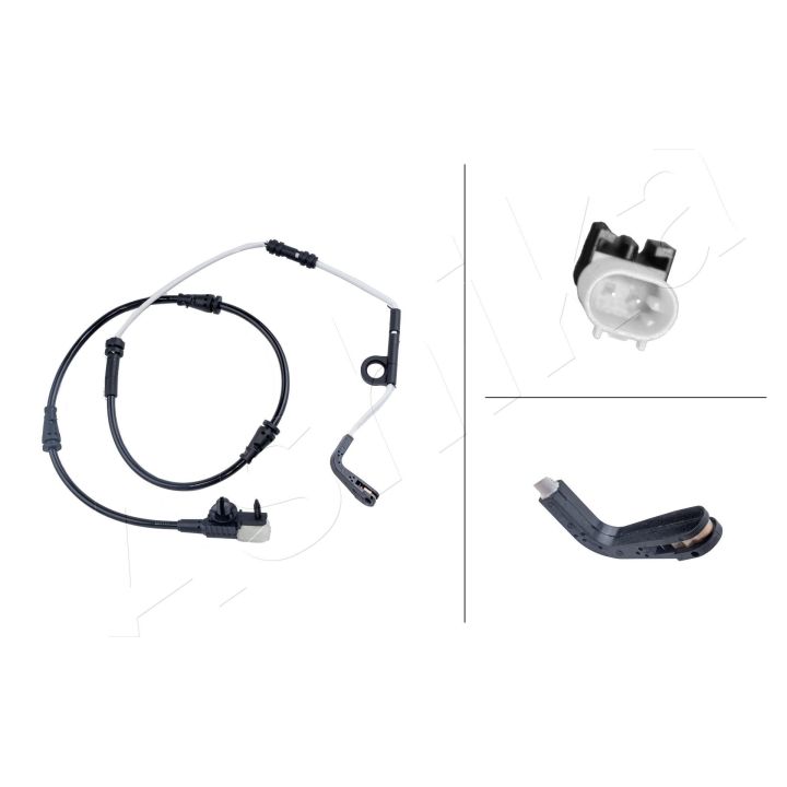 įspėjimo kontaktas, stabdžių trinkelių susidėvėjimas ASHIKA BPW-087