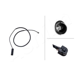 įspėjimo kontaktas, stabdžių trinkelių susidėvėjimas ASHIKA BPW-248