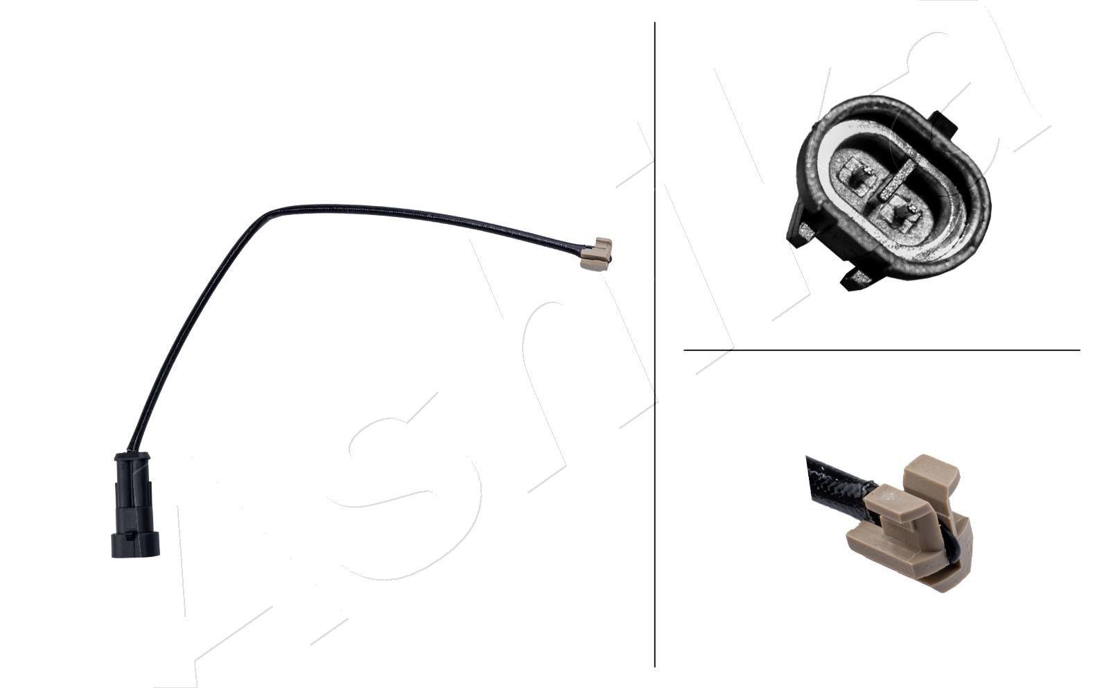 įspėjimo kontaktas, stabdžių trinkelių susidėvėjimas ASHIKA BPW-288