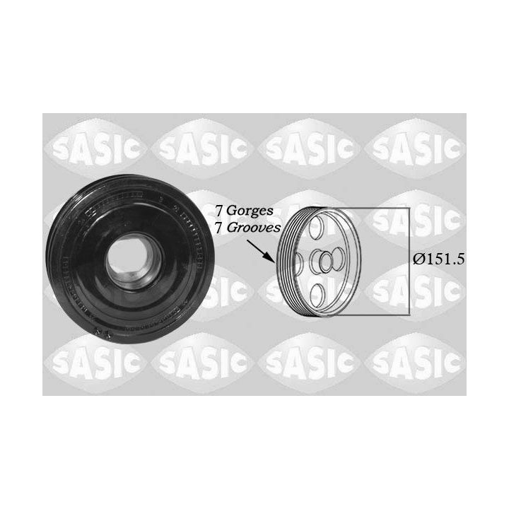 Skriemulys, alkūninis velenas SASIC 2150052