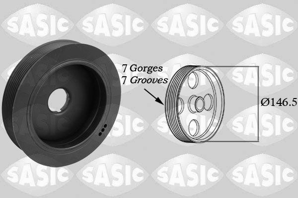 Skriemulys, alkūninis velenas SASIC 2150054