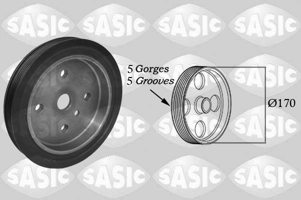Skriemulys, alkūninis velenas SASIC 2150062
