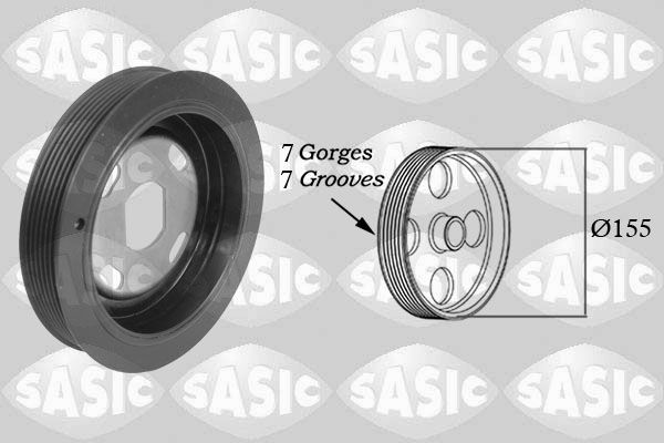 Skriemulys, alkūninis velenas SASIC 2150078