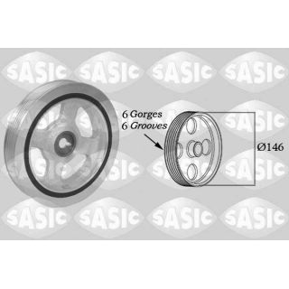 Skriemulys, alkūninis velenas SASIC 2150079