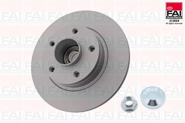 Stabdžių diskas FAI AutoParts BD137