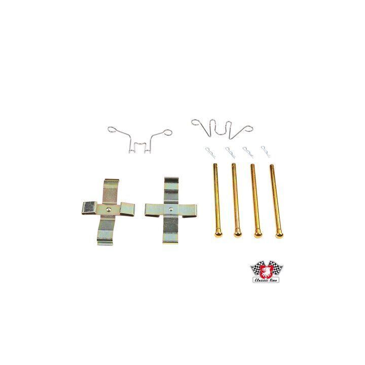 Priedų komplektas, diskinių stabdžių trinkelės JP GROUP 1664000110