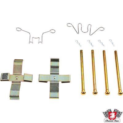 Priedų komplektas, diskinių stabdžių trinkelės JP GROUP 1664000110