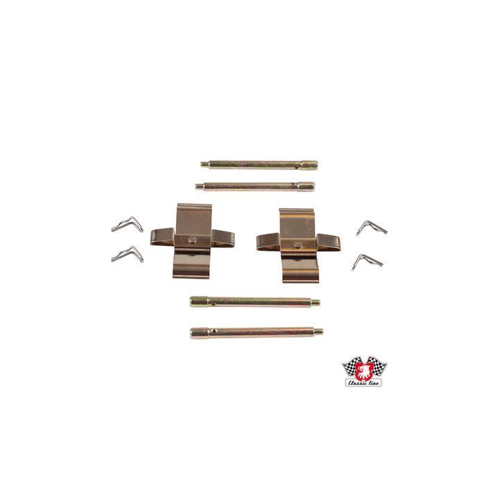 Priedų komplektas, diskinių stabdžių trinkelės JP GROUP 1664000710