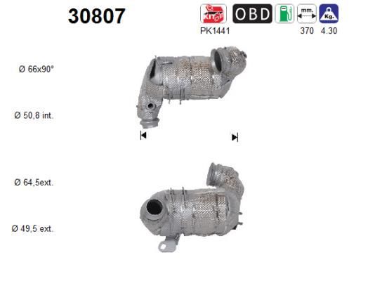 Katalizatoriaus keitiklis AS 30807