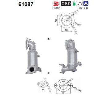 Katalizatoriaus keitiklis AS 61087