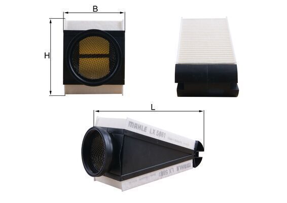 Oro filtras MAHLE LX 5861