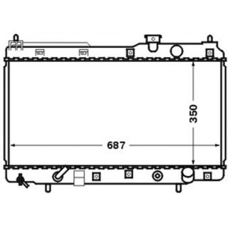 Išsiplėtimo bakelis, aušinimo skystis MAHLE CRT 57 000S