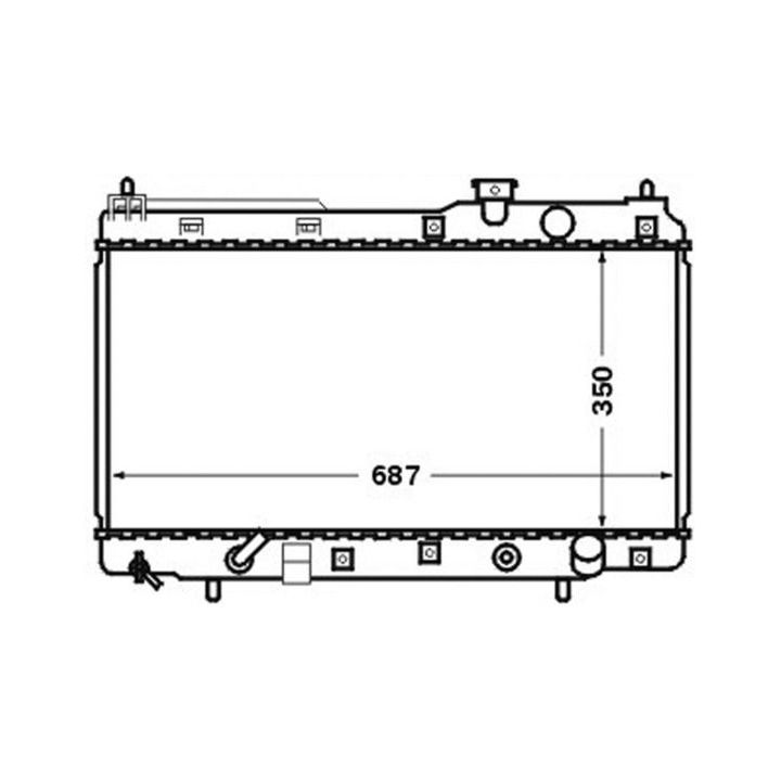 Išsiplėtimo bakelis, aušinimo skystis MAHLE CRT 57 000S