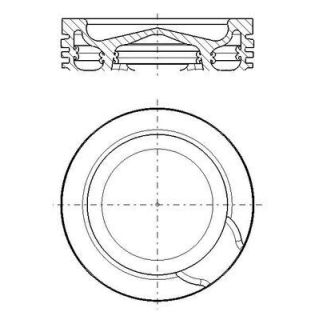 Stūmoklis MAHLE 001 PI 00194 000