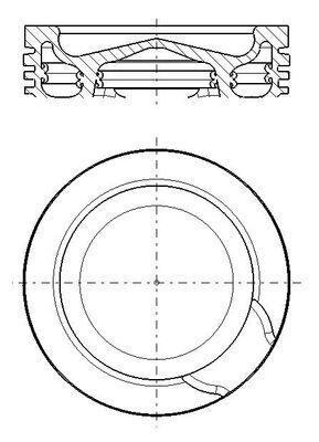 Stūmoklis MAHLE 001 PI 00194 000