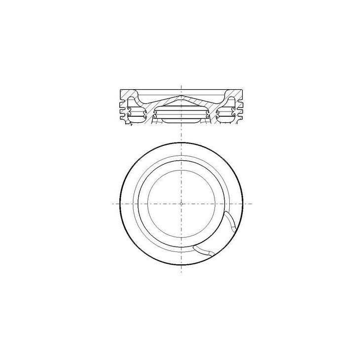 Stūmoklis MAHLE 001 PI 00203 000